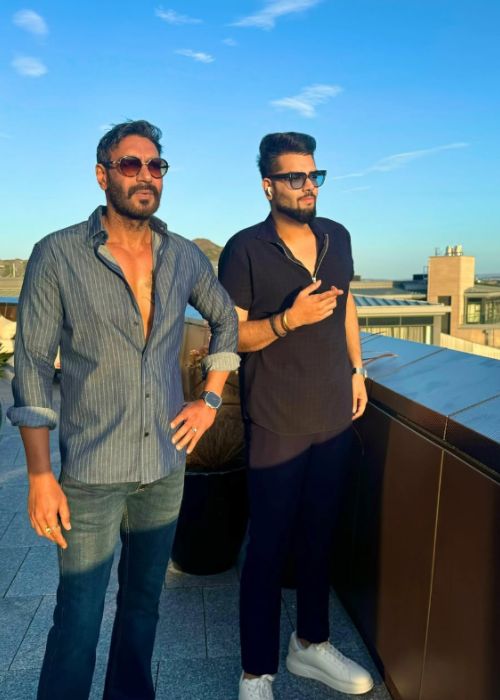 Ajay Devgn & Danish Devgn