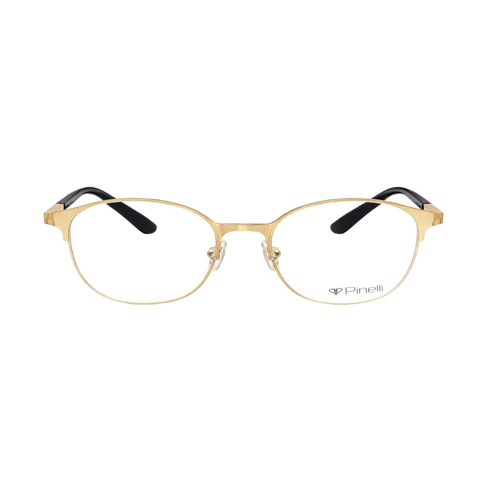 Golden Transparent Wayfarer Eyewear | Pinellii Edition