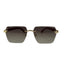 Iceland | Brown Rimless Wayfarer Sunglass