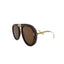 Toronto | Golden Brown Foldable Aviator Sunglass