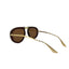 Toronto | Golden Brown Foldable Aviator Sunglass