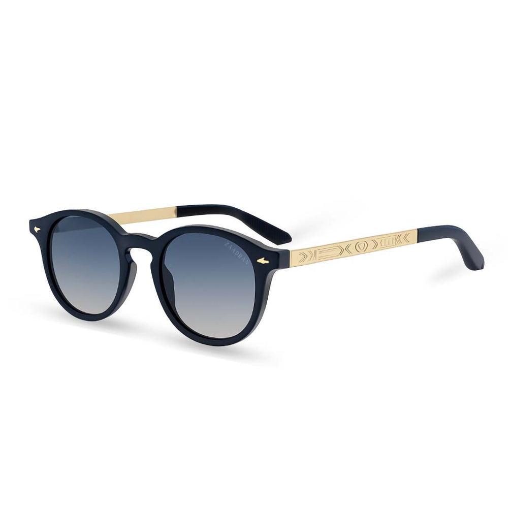 Georgia | Dual Tone Oversized Round Sunglass