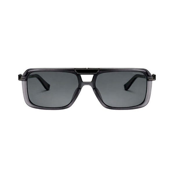 Zambia | Grey Black Aviator Sunglass