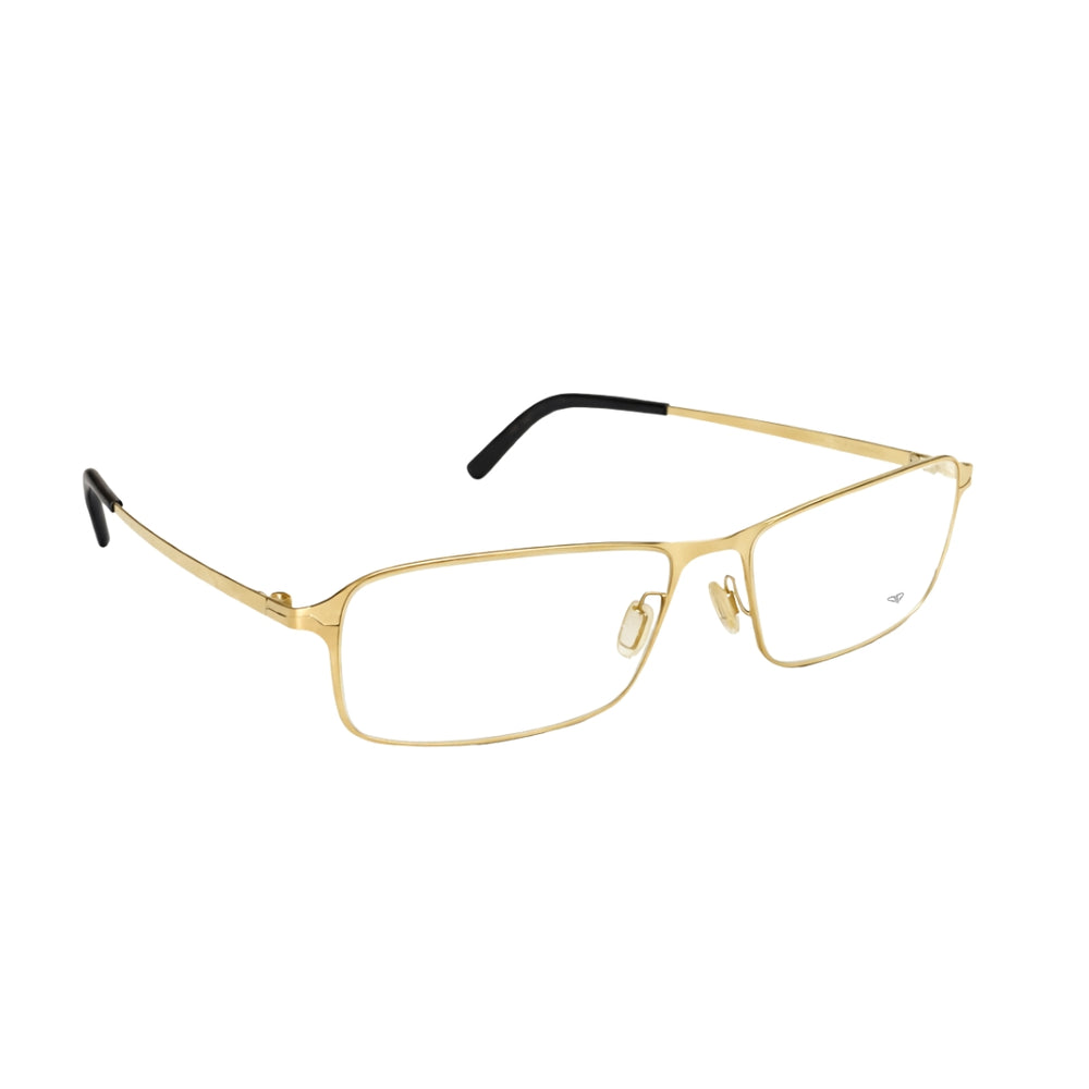 Golden Transparent Rectangle Eyewear | Pinelli Edition Opticals