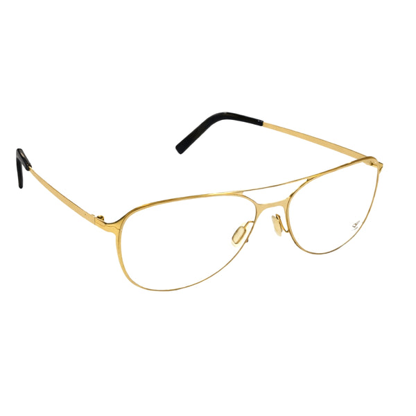 Golden Transparent Aviator Eyewear | Pinelli Edition Opticals