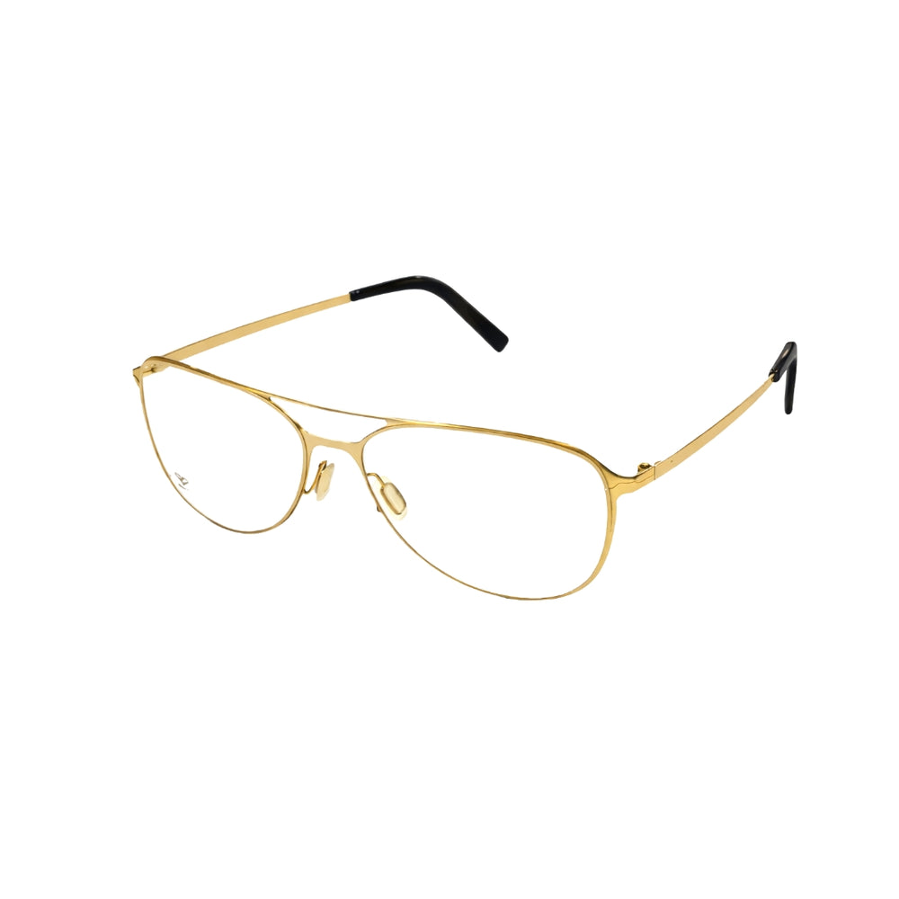 Golden Transparent Aviator Eyewear | Pinelli Edition Opticals