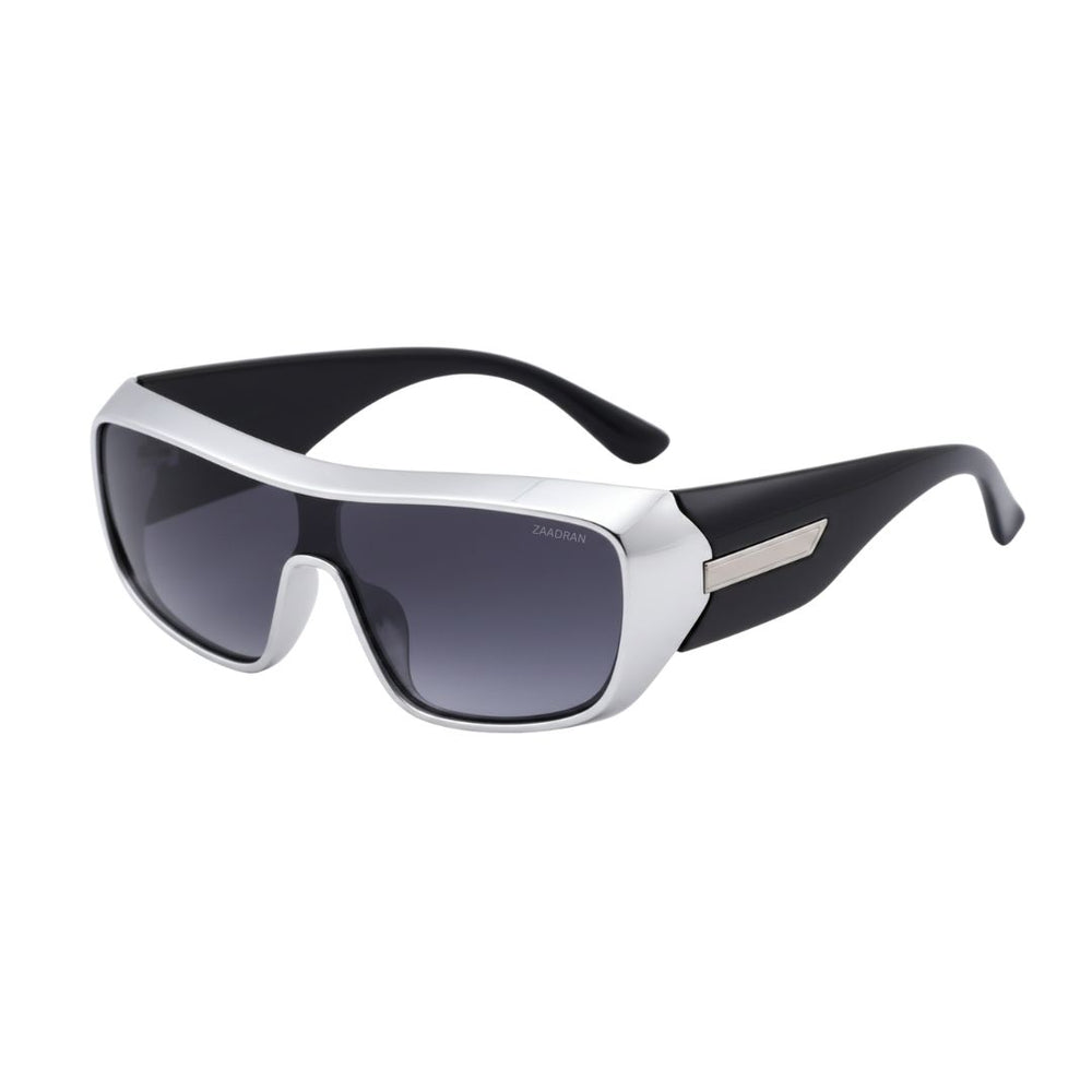 Persian | Black Silver Sport Aviator Sunglass