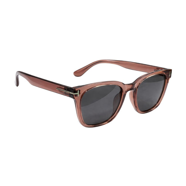 Bahamas | Brown Pink Oversize Wayfarer Sunglass