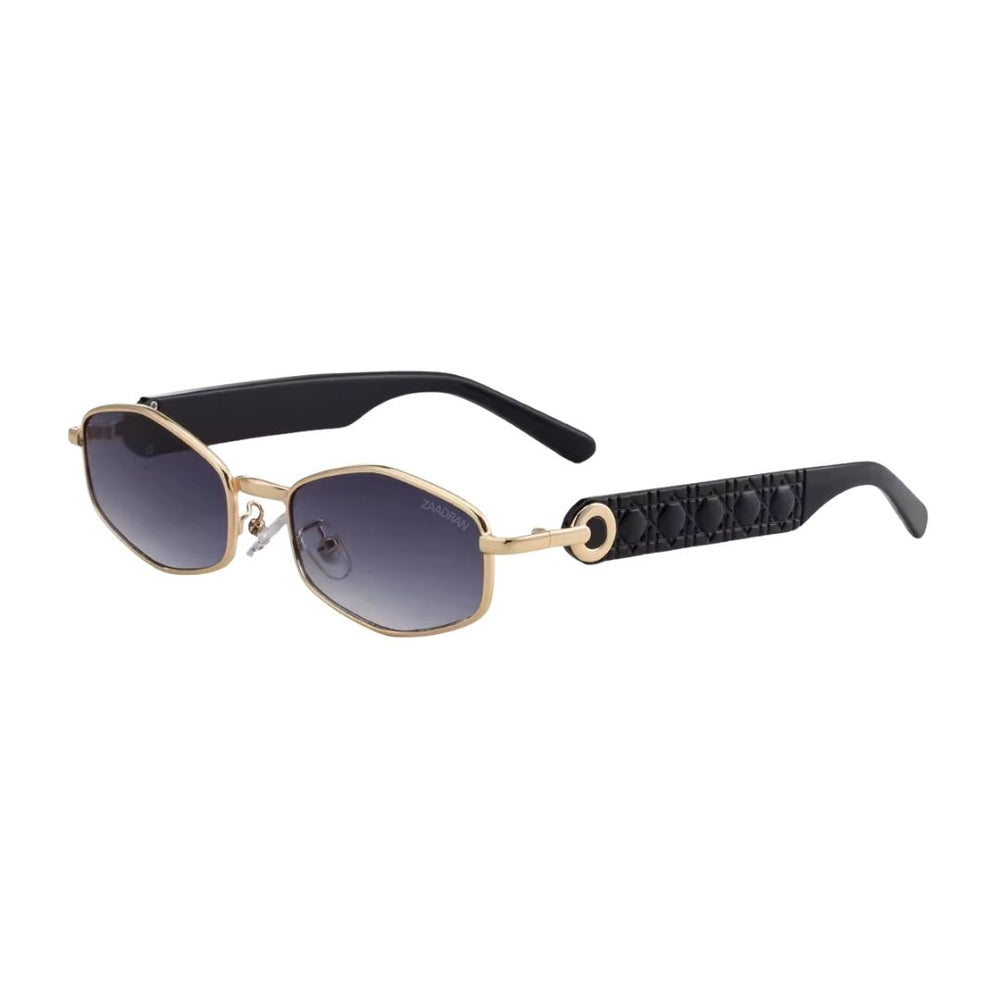 Kenya | Black Golden Wayfarer Sunglass
