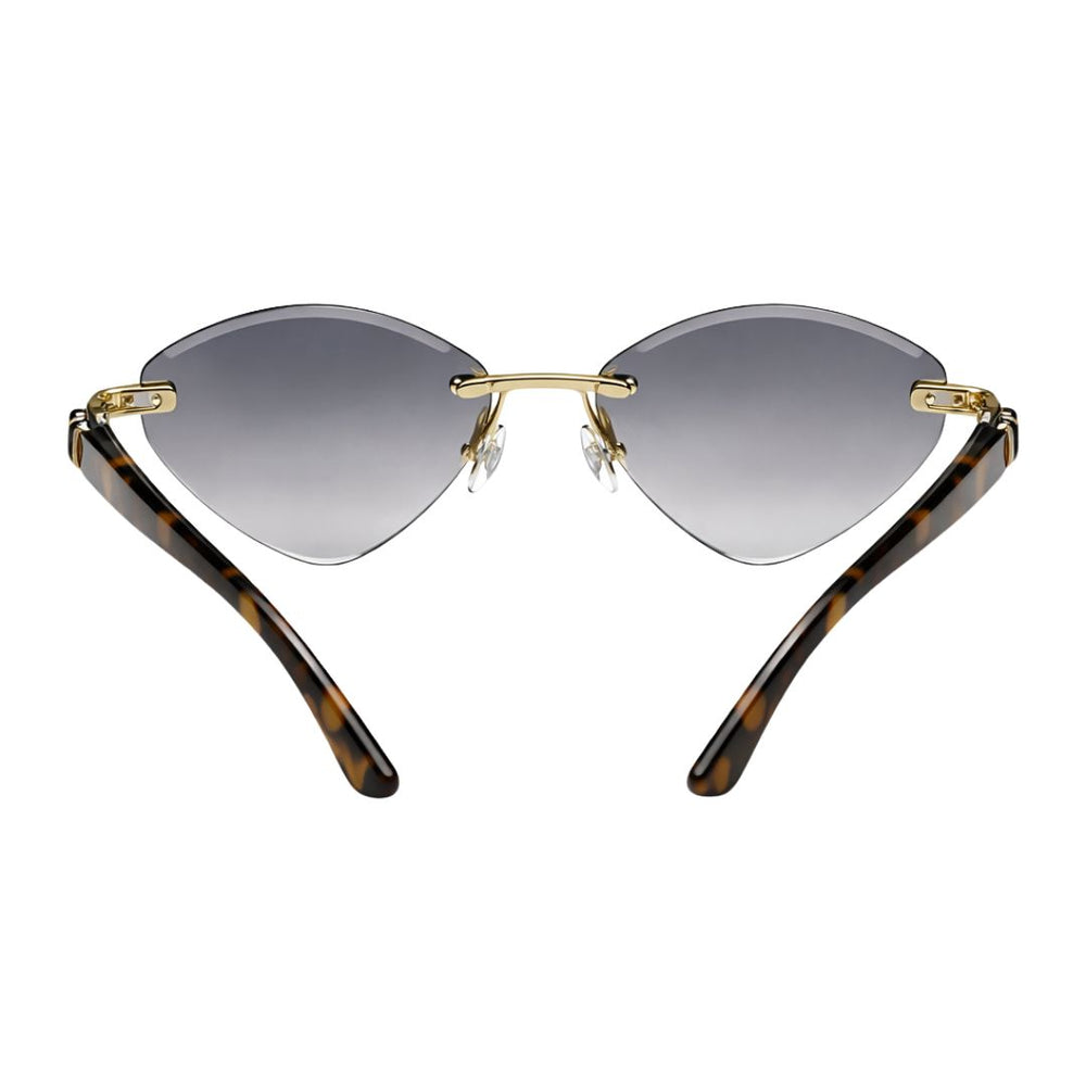 Latvia | Leopard Black Cateye Sunglass