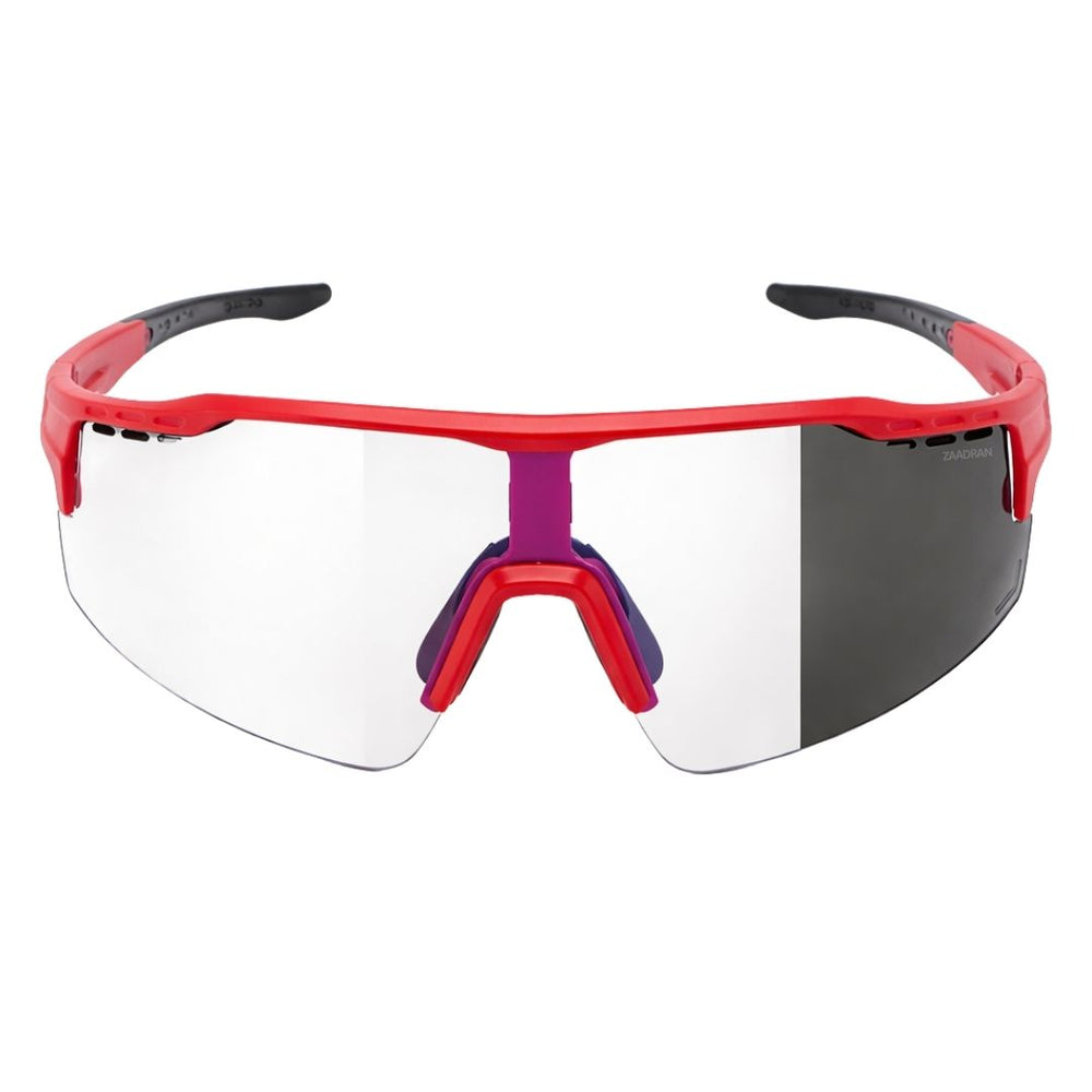 Phantom Visor | Red Transparent Wrap Around Sports Sunglass