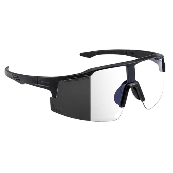 Phantom Visor | Black Transparent Wrap Around Sports Sunglass