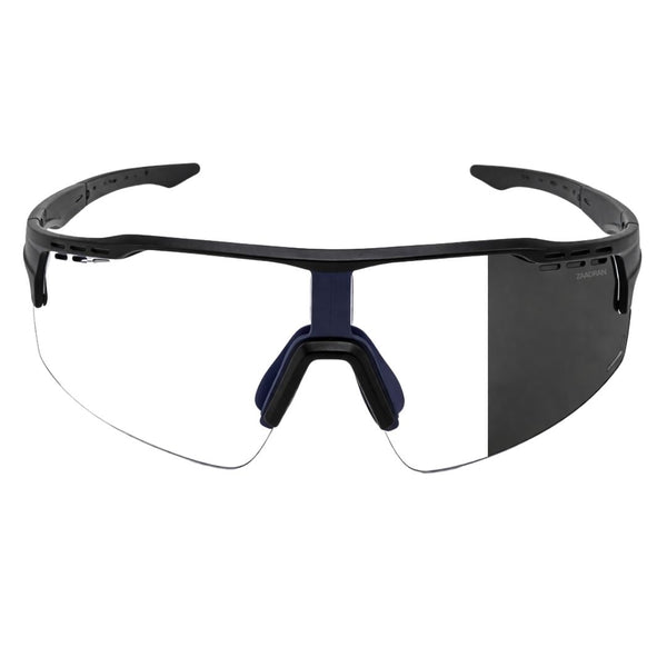 Phantom Visor | Black Transparent Wrap Around Sports Sunglass