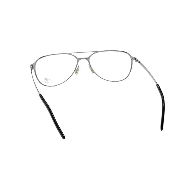 Silver Transparent Aviator Eyewear | Pinelli Edition Opticals
