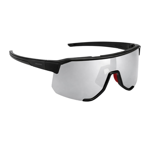 Prism Strike | Black Grey Wrap Around Sports Sunglass