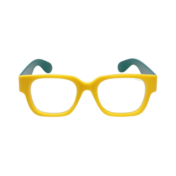 USA | Yellow Green Transparent Wayfarer Sunglass