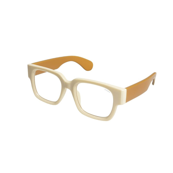USA | Cream Brown Transparent Wayfarer Sunglass