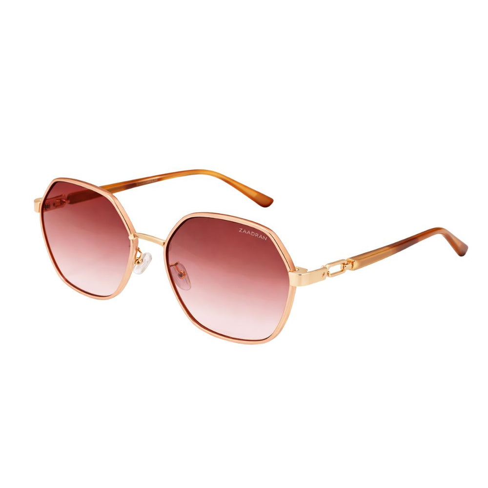 Hinge | Champagne Pink Oversize Sunglass