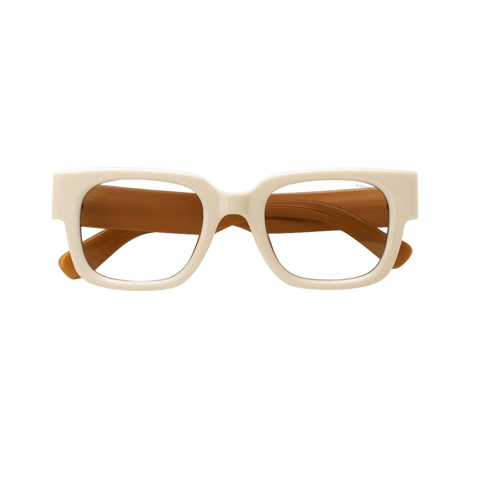 USA | Cream Brown Transparent Wayfarer Sunglass