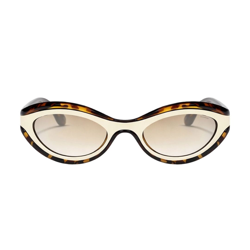 Cannes | Leopard Golden Cateye Sunglass