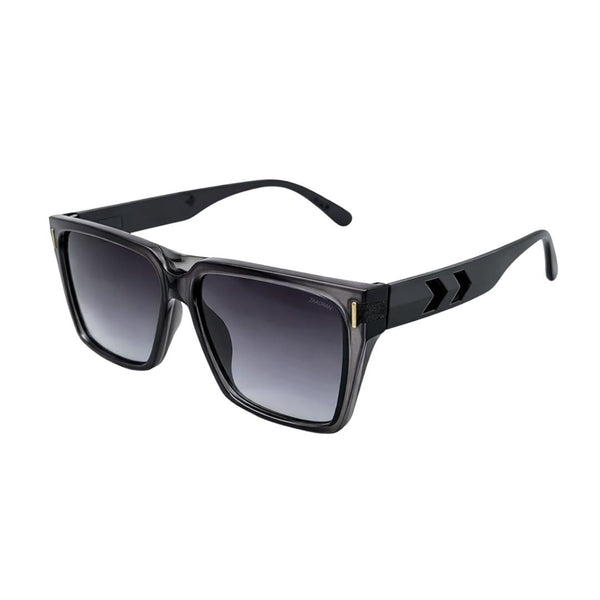 Madrid | Grey Black Arrow Wayfarer Sunglass