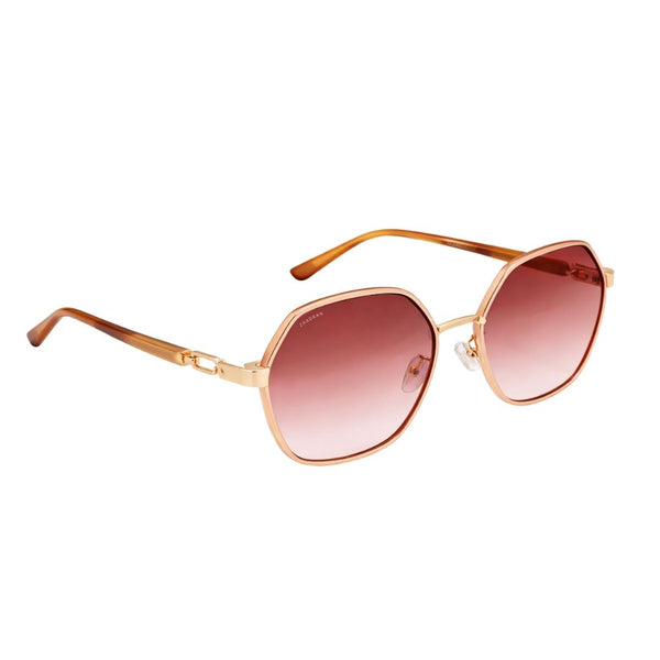 Hinge | Champagne Pink Oversize Sunglass