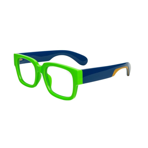 USA | Green Blue Transparent Wayfarer Sunglass