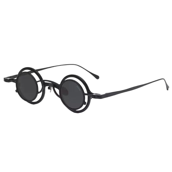 Mafia | Black Round Sunglass