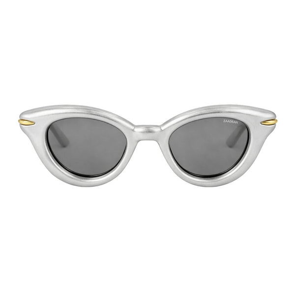 Monaco | Silver Cateye Sunglass