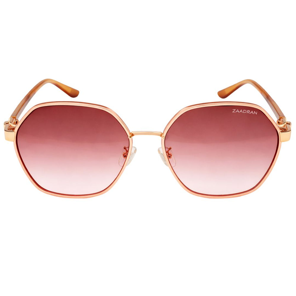Hinge | Champagne Pink Oversize Sunglass
