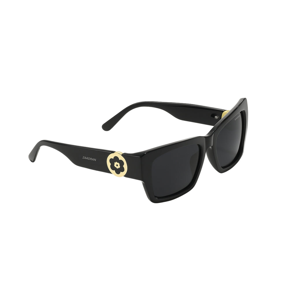 Raised Eye | Black Wayfarer Sunglass