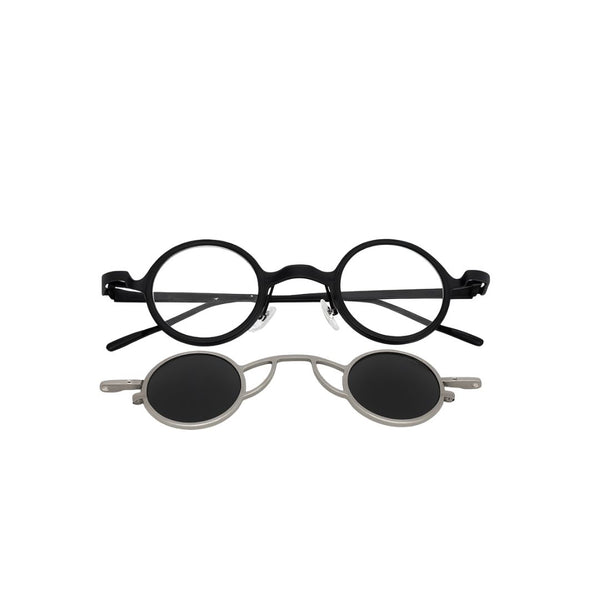 Mafia | Black Silver Round Sunglass