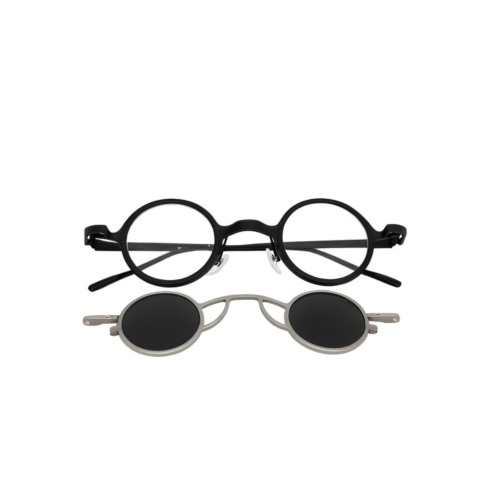 Mafia | Black Silver Round Sunglass