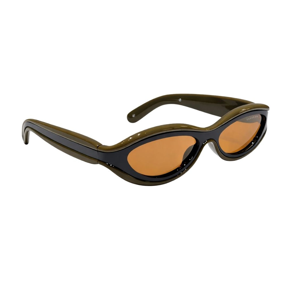 Cannes | Olive Green Cateye Sunglass