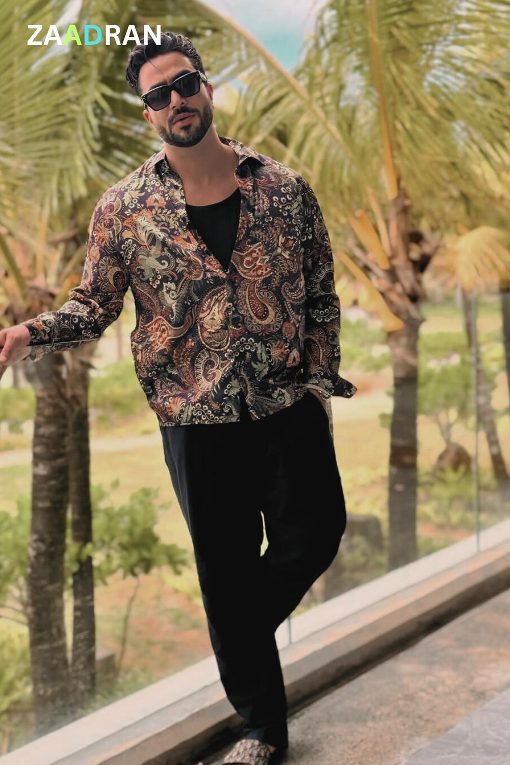 Wave | Black Wayfarer Sunglass