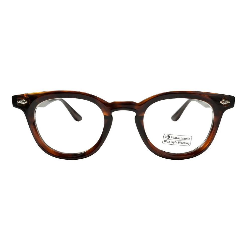 Oxford Classic | Leopard Transparent Round Sunglass