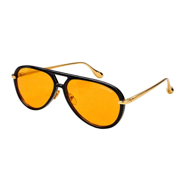 Finland  | Orange Aviator Sunglass