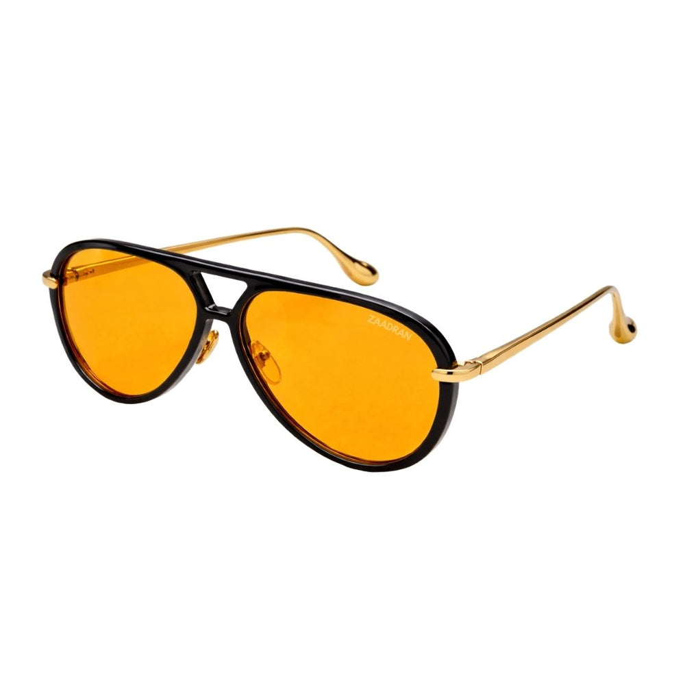 Finland  | Orange Aviator Sunglass