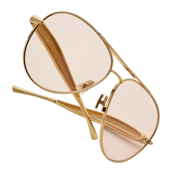 Olivia | Transparent Aviator Sunglass