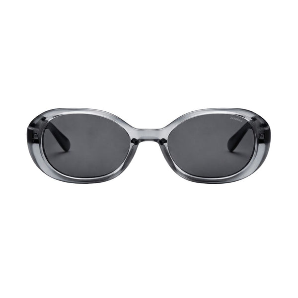 Hungary Octa | Grey Round Wayfarer Sunglass