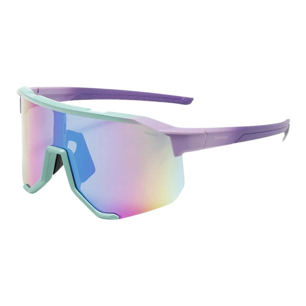 Prism Strike | Purple Green Wrap around Sunglass
