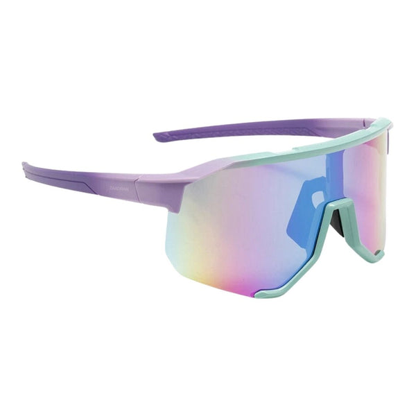 Prism Strike | Purple Green Wrap around Sunglass