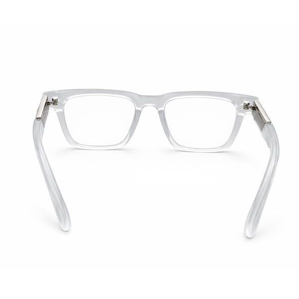 USA | Silver White Transparent Wayfarer Sunglass