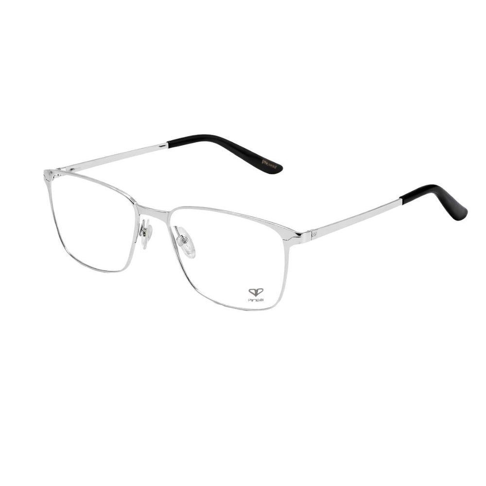 Silver Transparent Wayfarer Eyewear | NI80711PG | Pinelli Edition