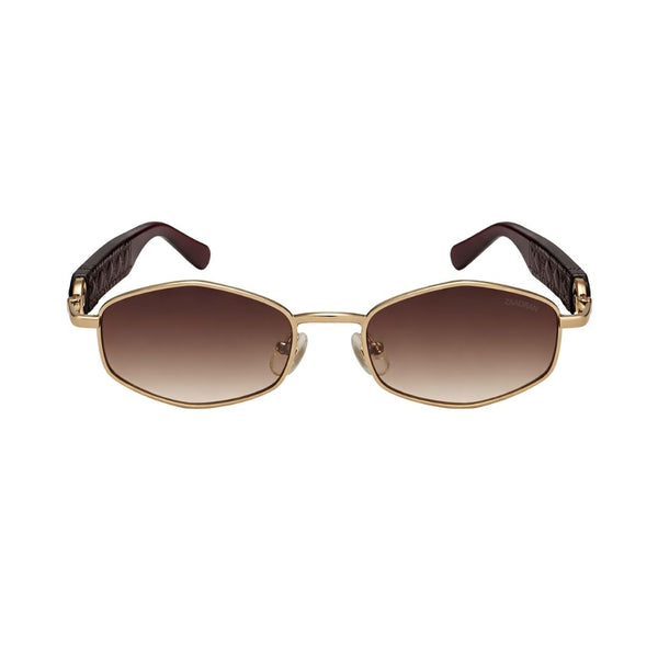 Kenya | Brown Golden Wayfarer Sunglass