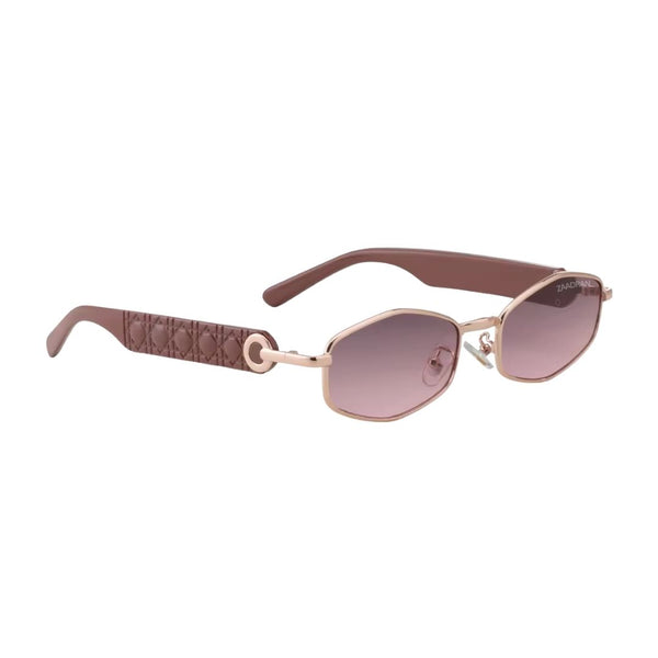 Kenya | Rose Gold Wayfarer Sunglass