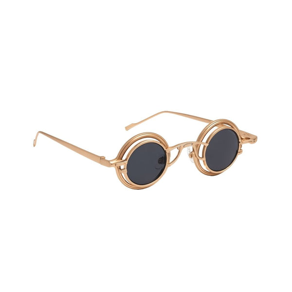 Mafia | Golden Round Sunglass