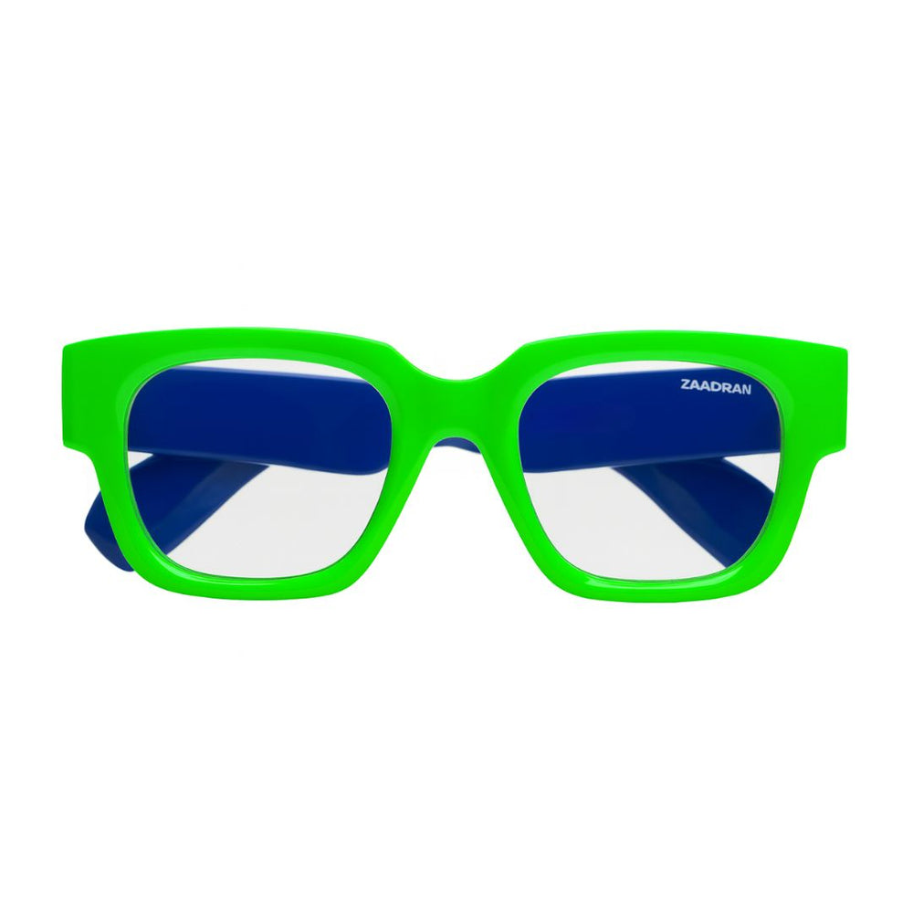 USA | Green Blue Transparent Wayfarer Sunglass