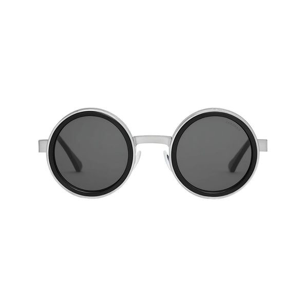 Rotater | Silver Round Sunglass