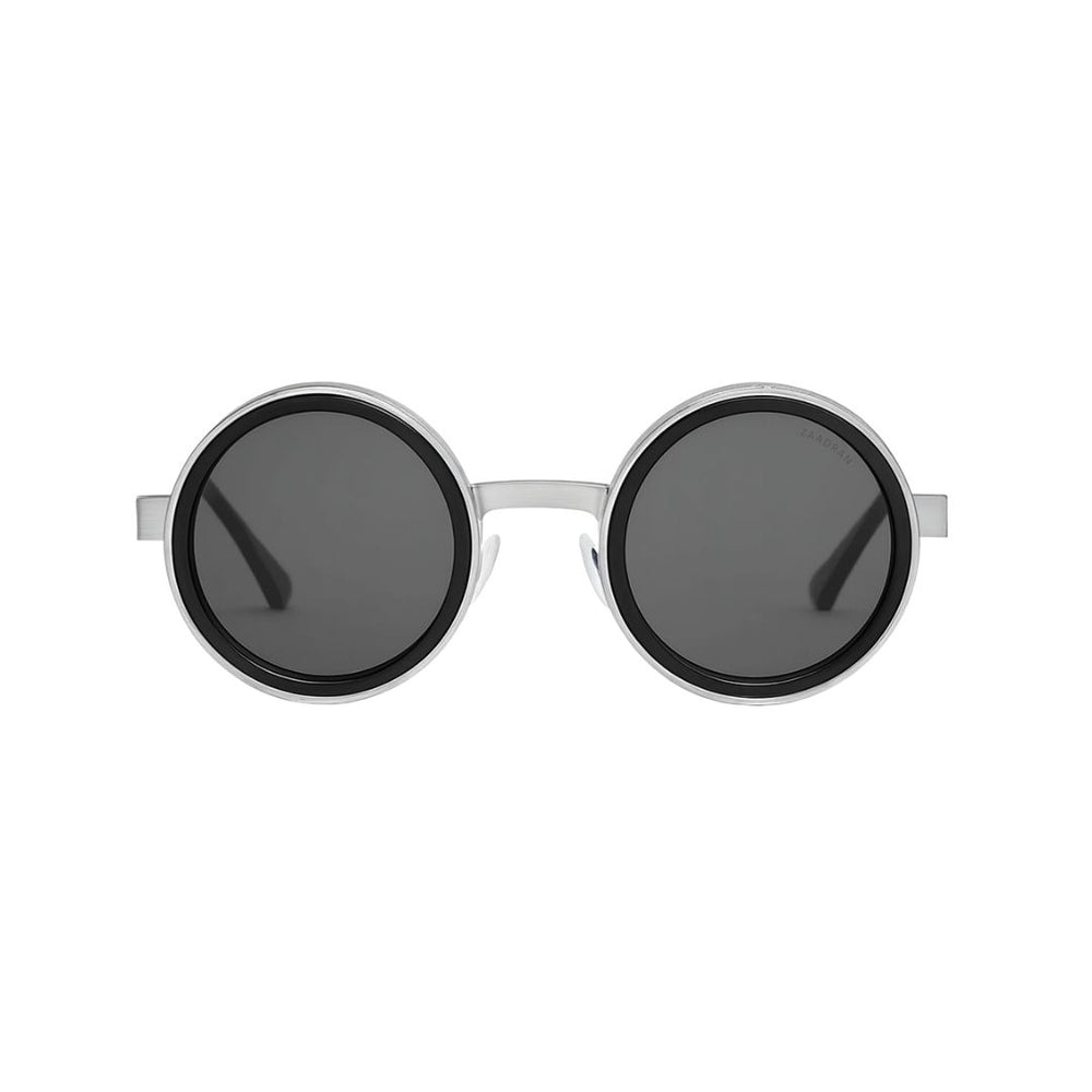 Rotater | Silver Round Sunglass